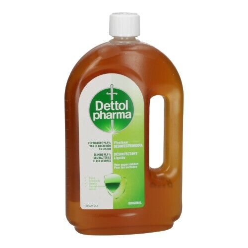 DETTOLPHARMA VLOEIBARE DESINFECTIEMID.OPPERVLAK 1L