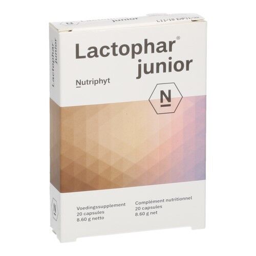 LACTOPHAR JUNIOR BLISTER CAPS 2X10 NUTRIPHYT