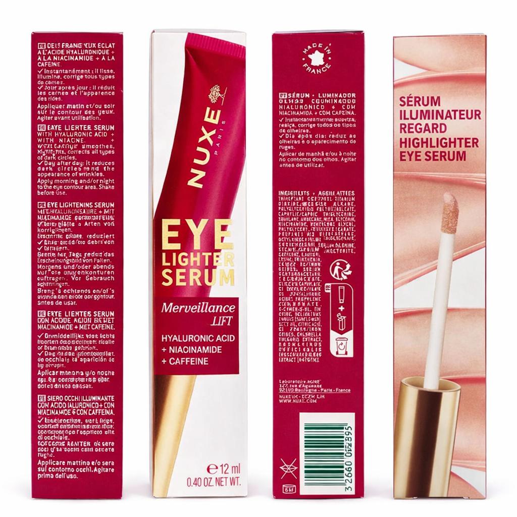 NUXE MERVEILLANCE LIFT HIGHLIGHTER EYE SERUM 12ML - Afbeelding 2